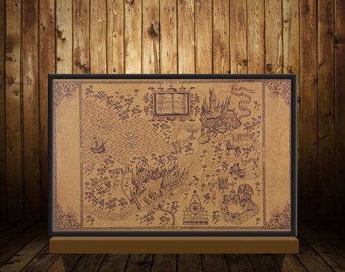 20.4x13.2 inches - Map of The Wizarding World of Harry Potter Posters